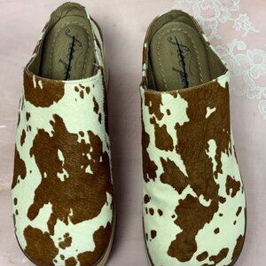 $300-NEW-Free People-Women Fur Clog Mules.Sz-7.5.Spain.